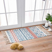 non-fading, Handwoven rugs, Nordic rag rugs, Scandinavia.